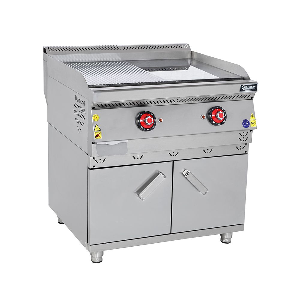 Himaksan DIZGY 898 Dolapl� Yar� Oluklu Izgara Gazl�