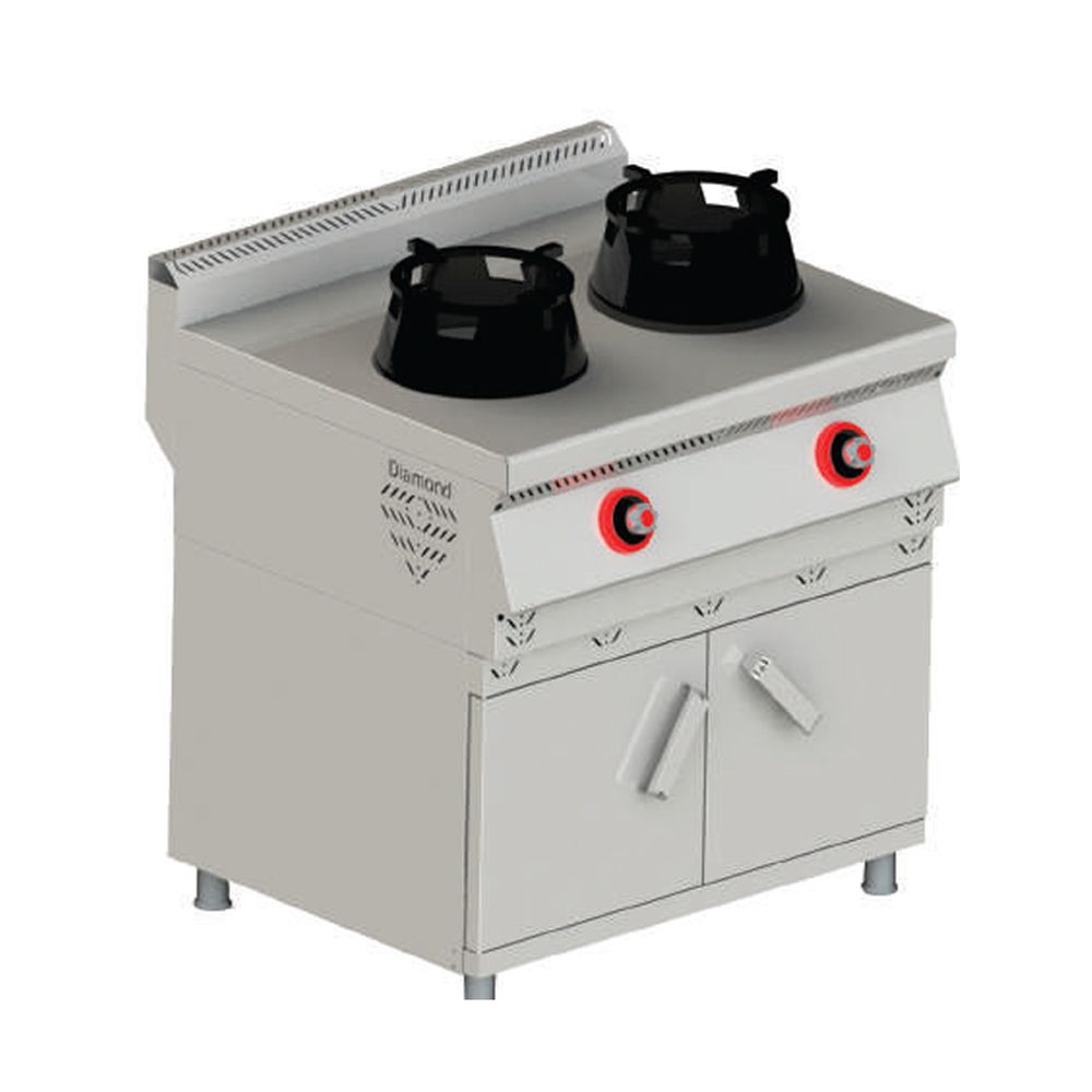 Himaksan DSWOG 898 Dolapl� Gazl� Wok Ocak