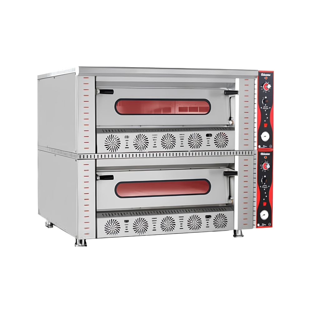 Himaksan PFG6 1178 �ift Katl� Gazl� Lpg 6+6 Pizza F�r�n�